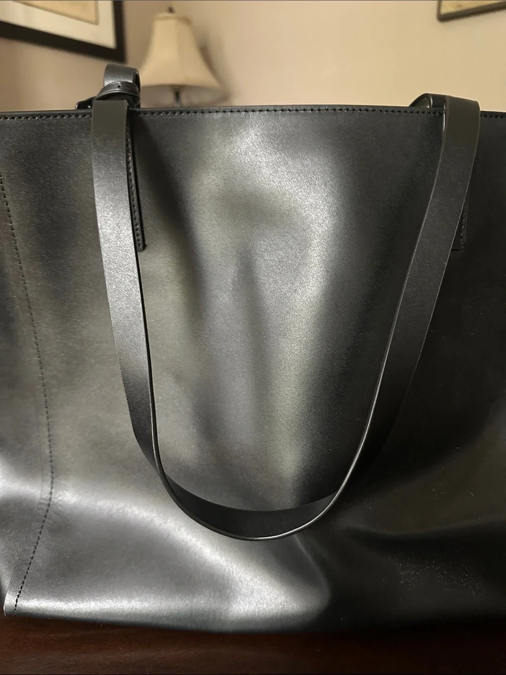 kate spade Black Leather Tote - Picture 3 of 6